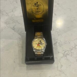 Gold and Silver Men's Watch